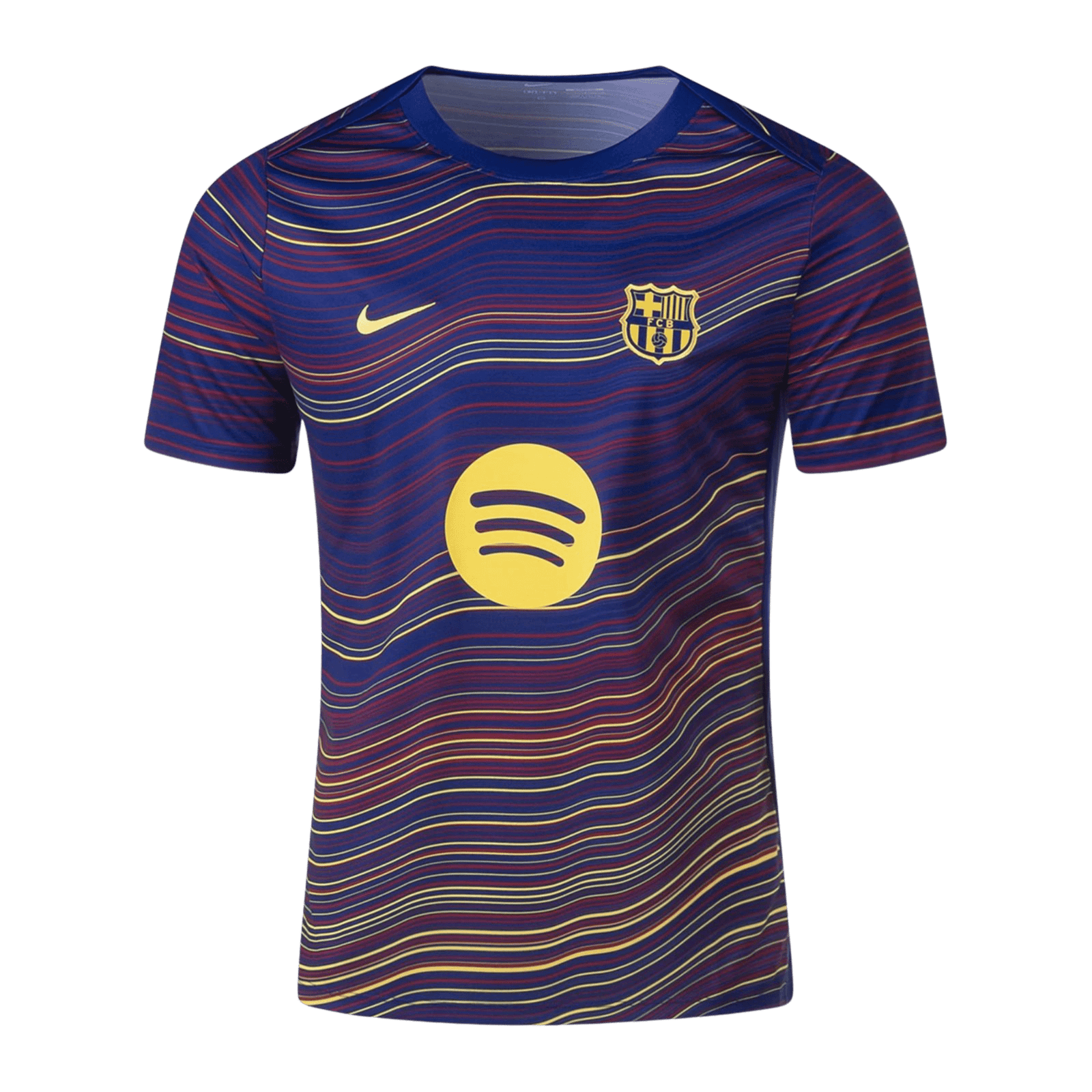 2425-Barcelona-Pre-Match-Jersey.png 25/26 Barcelona Pre-Match Jersey - Image 1