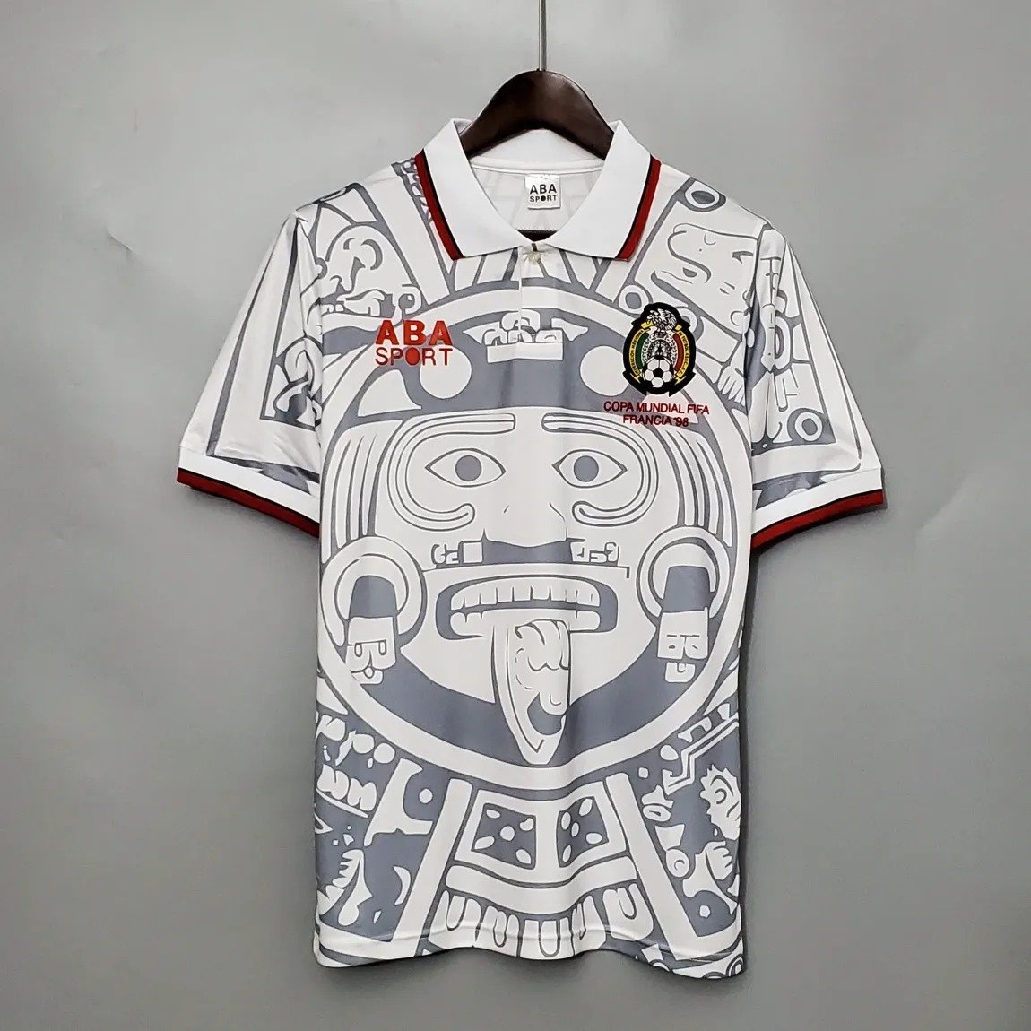 6FB4367E-B3A8-4653-DDA7-FA94E88F2F47-1.jpg 1998 Mexico away shirt - Image 1