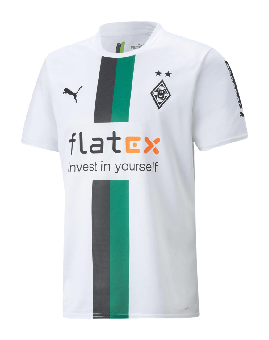 kSklLXucJMxCWWo-PhotoRoom.png 22/23 Borussia Monchengladbach Home Jersey - Image 1