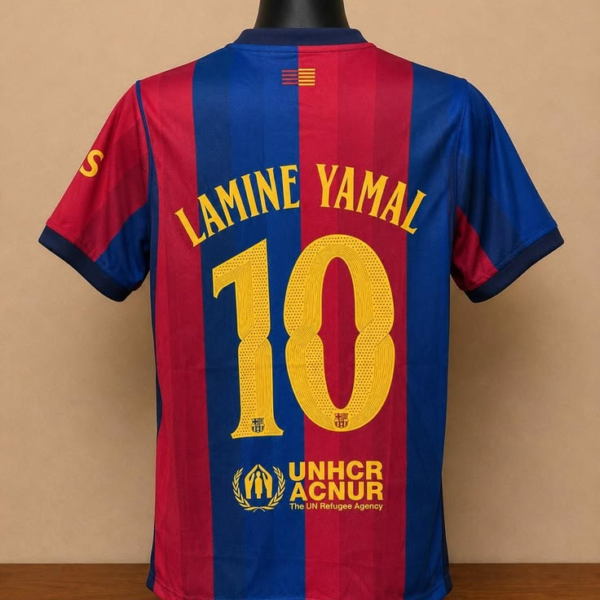 26/27 Lamine Yamal Barcelona Jersey Fan Version