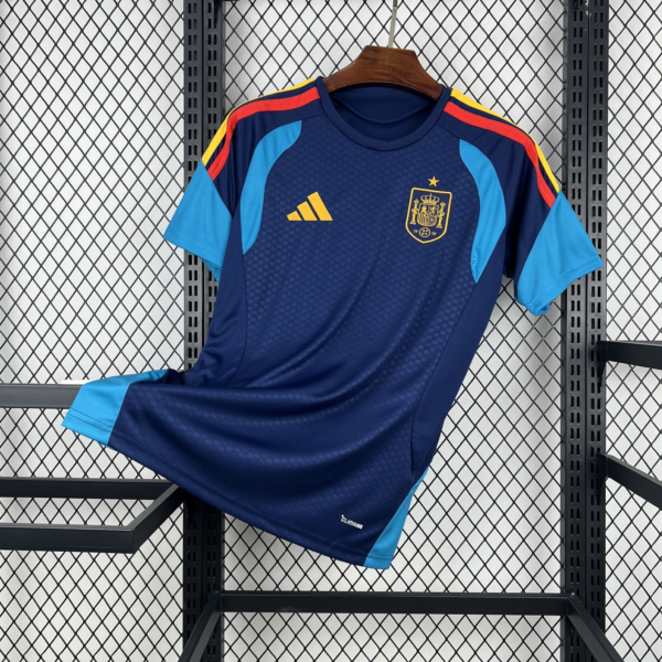 2026 Spain Pre-Match Navy Shirt World Cup